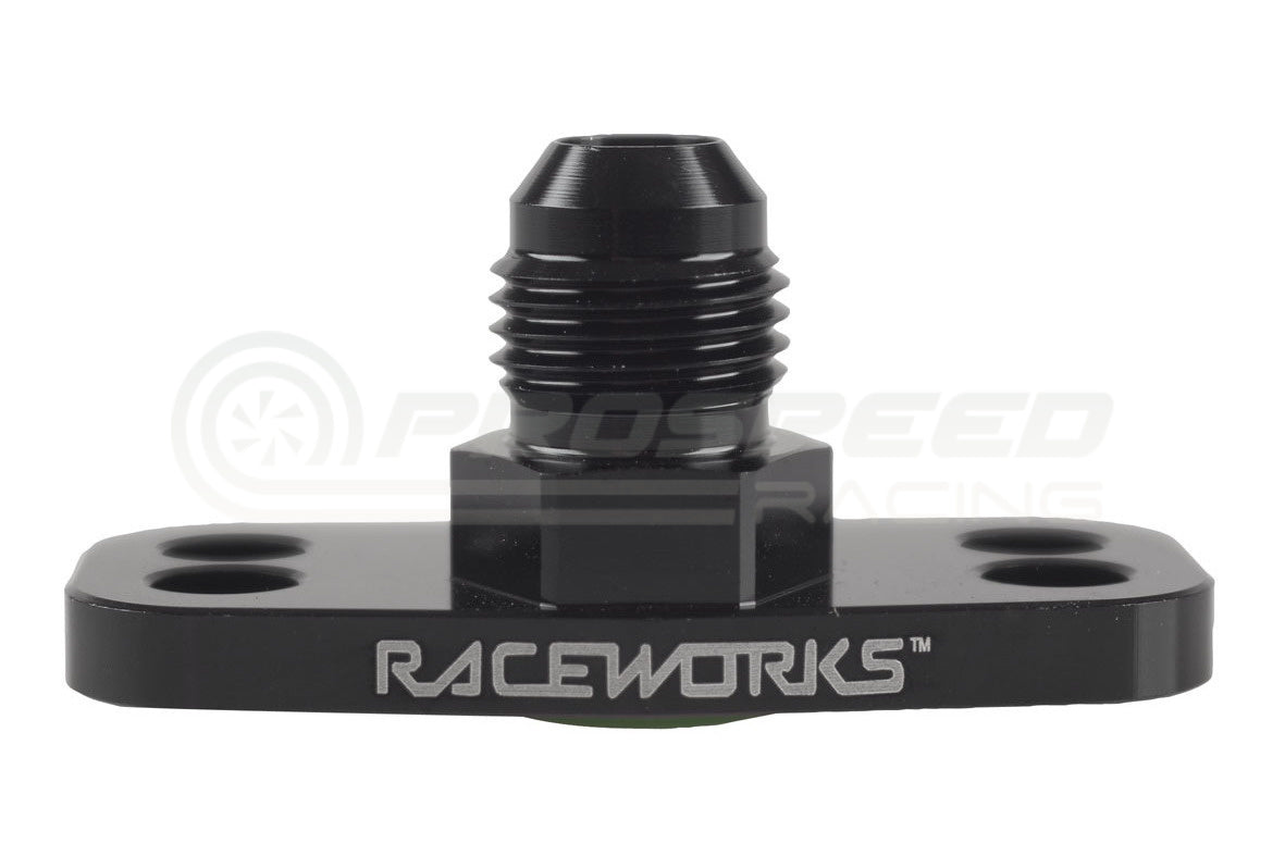 Raceworks OEM Fuel Rail FPR Adaptor AN-6 - Honda B Series RWF-680-09BK | Pro Speed Racing