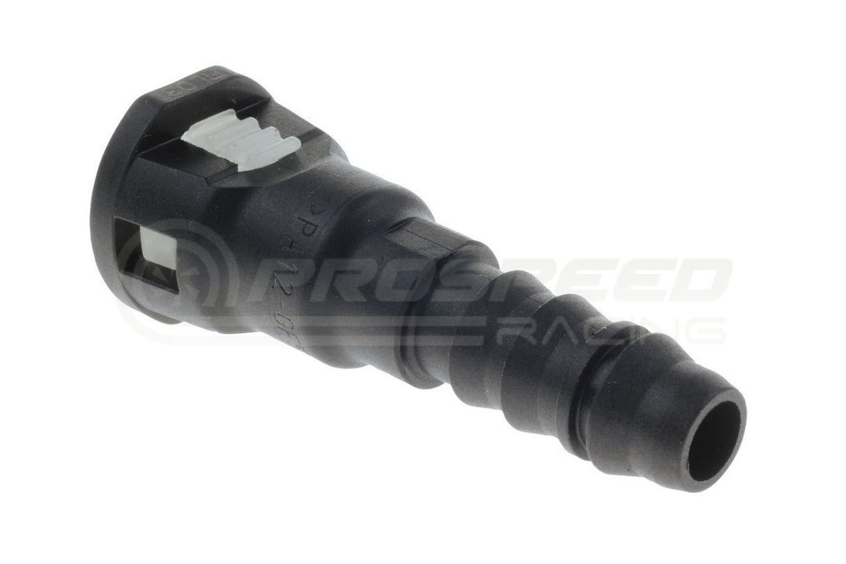 Raceworks Female SAE EFI Quick Connect to Hose Barb Fitting Plastic
