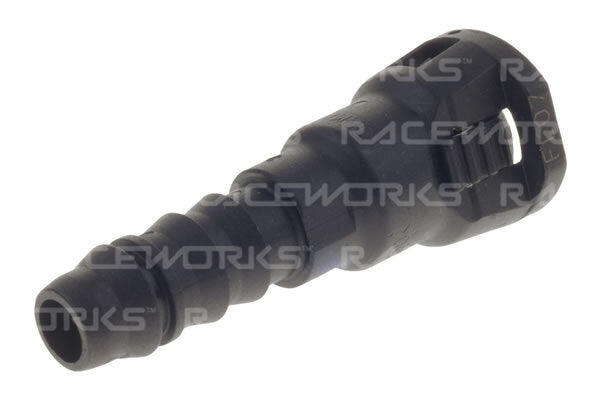 Raceworks Female SAE EFI Quick Connect to Hose Barb Fitting Plastic