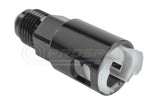 Raceworks Female SAE EFI Quick Connect to AN Male Flare Fitting (Plastic Insert)