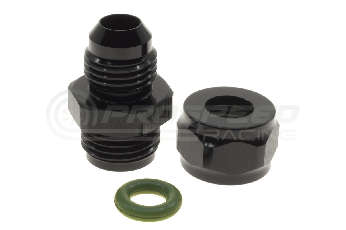 Raceworks AN Male Flare to Female Hose Barb Compression Lock Adaptor Fitting