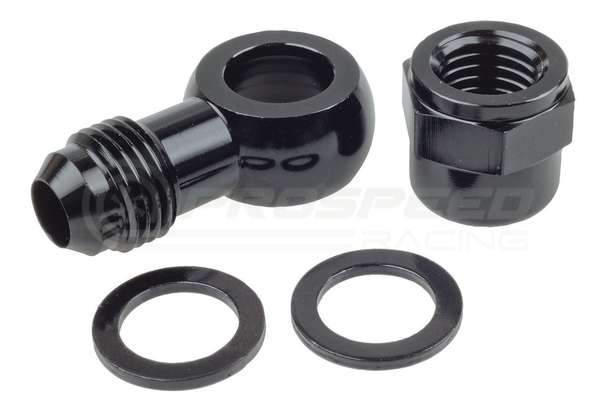 Raceworks Aluminium AN Banjo Fitting Set Suit 044 Pump RWF-724-044 | Pro Speed Racing