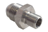 Raceworks Stainless Steel AN-6 Male Flare to Metric Male M10X1.0 High Flow RWF-729-06SS | Pro Speed