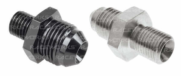 Raceworks AN-4 Male Flare to Metric Male
