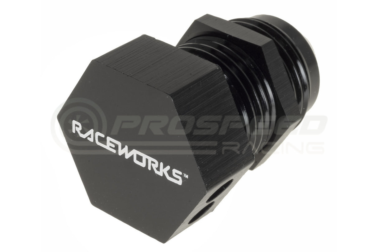 Raceworks AN-10 Bolt In Breather Bulkhead Fitting RWF-777-10BK | Pro Speed Racing
