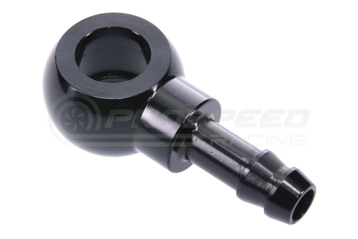 Raceworks Aluminium 5/16" Hose Barb to Banjo Fitting - Suit ID 12.5mm Banjo RWF-807-05BK | PSR