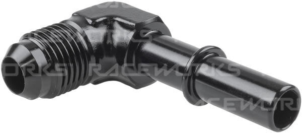 Raceworks Male SAE EFI Quick Connect to AN Male Flare Fitting