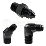 Raceworks AN-12 Male Flare to NPT Male Fitting RWF-816-12 | Pro Speed Racing
