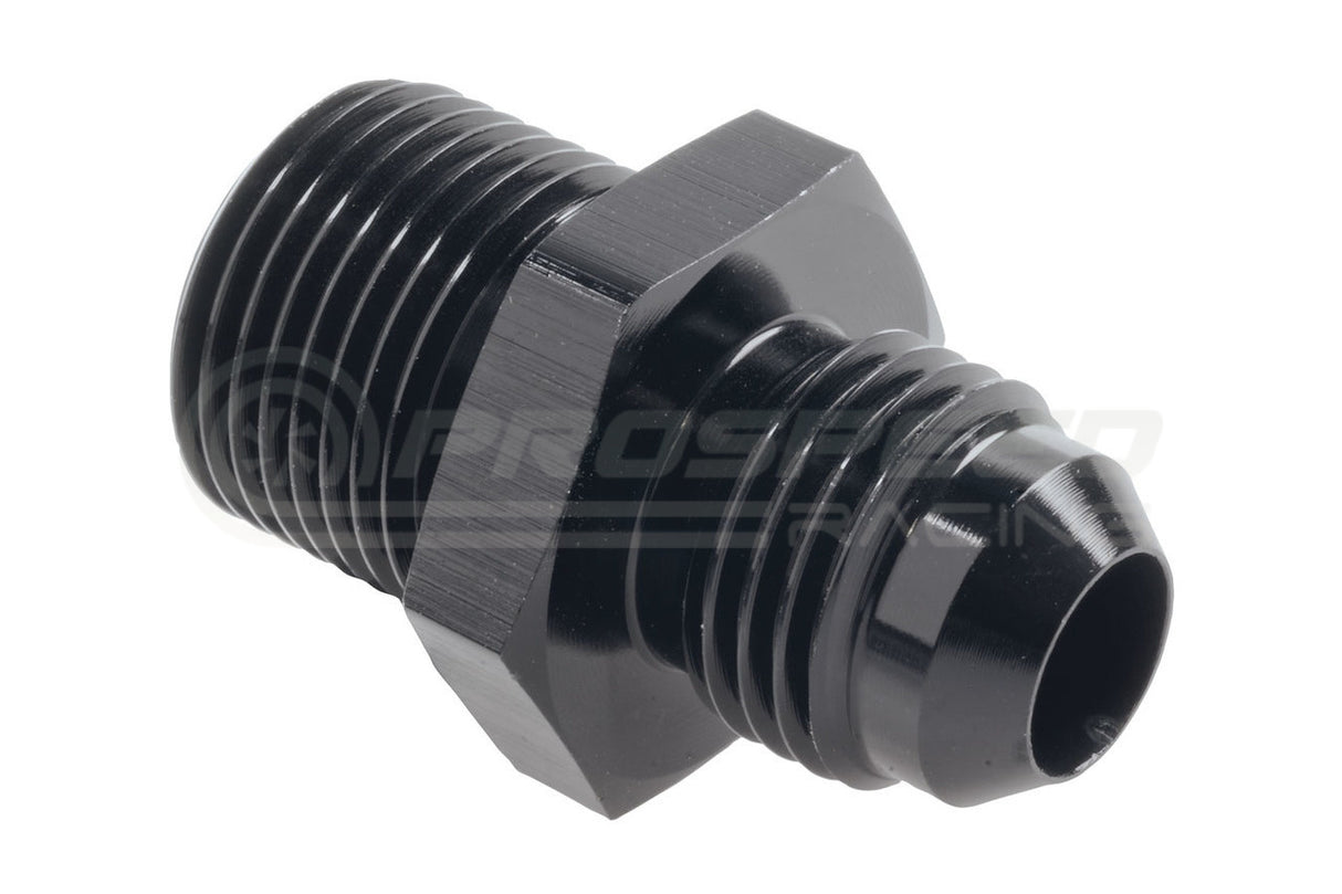 Raceworks AN-8 Male Flare to BSPP/BSPT Male Straight Fitting