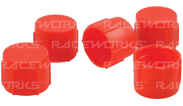 Raceworks AN Plastic Flare Cap Female 5PK