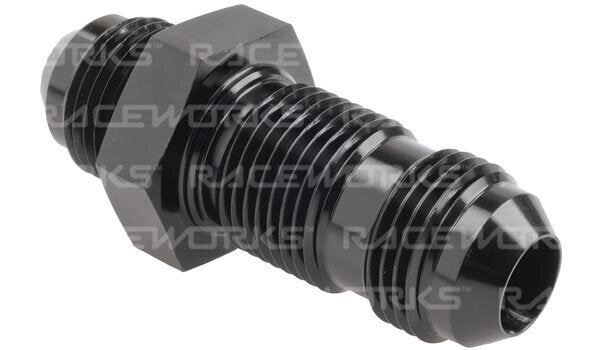 Raceworks AN Male Bulkhead Flare Fitting