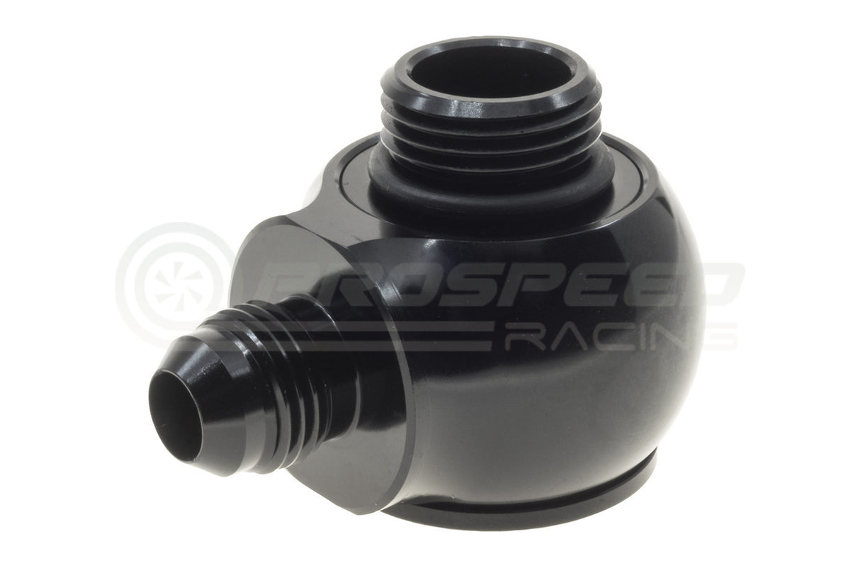 Raceworks Low Profile Banjo Fitting Male AN Flare to AN ORB