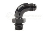 Raceworks AN Male Flare to AN ORB O-Ring Boss Elbow Fitting