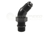 Raceworks AN Male Flare to AN ORB O-Ring Boss Elbow Fitting