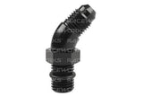 Raceworks AN Male Flare to AN ORB O-Ring Boss Elbow Fitting