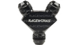Raceworks AN Male Flare Y Block