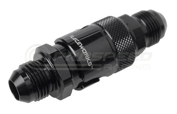 Raceworks Aluminium AN Male Flare Quick Release Fitting