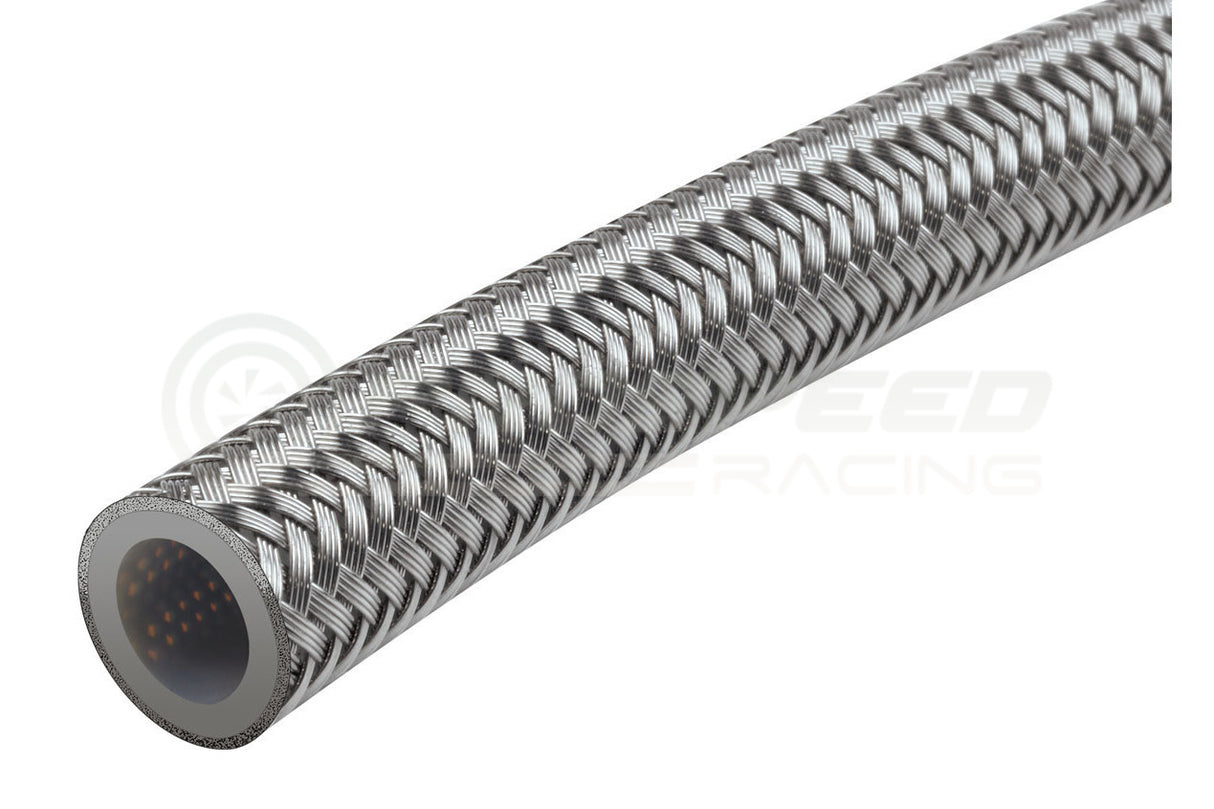 Raceworks 200 Series AN Stainless Steel Braided Teflon PTFE E85 Hose