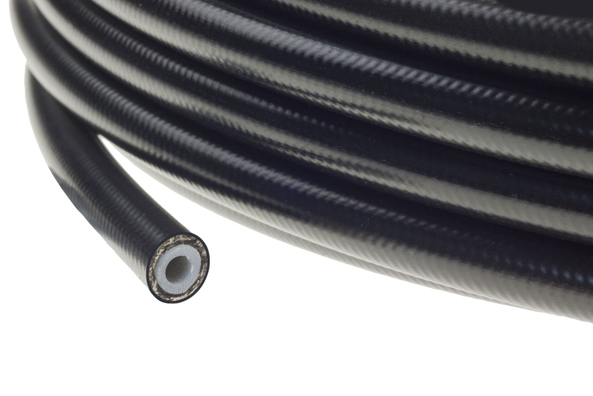 Raceworks Braided 260 Series AN-3 Black PVC Covered Teflon PTFE E85 Hose