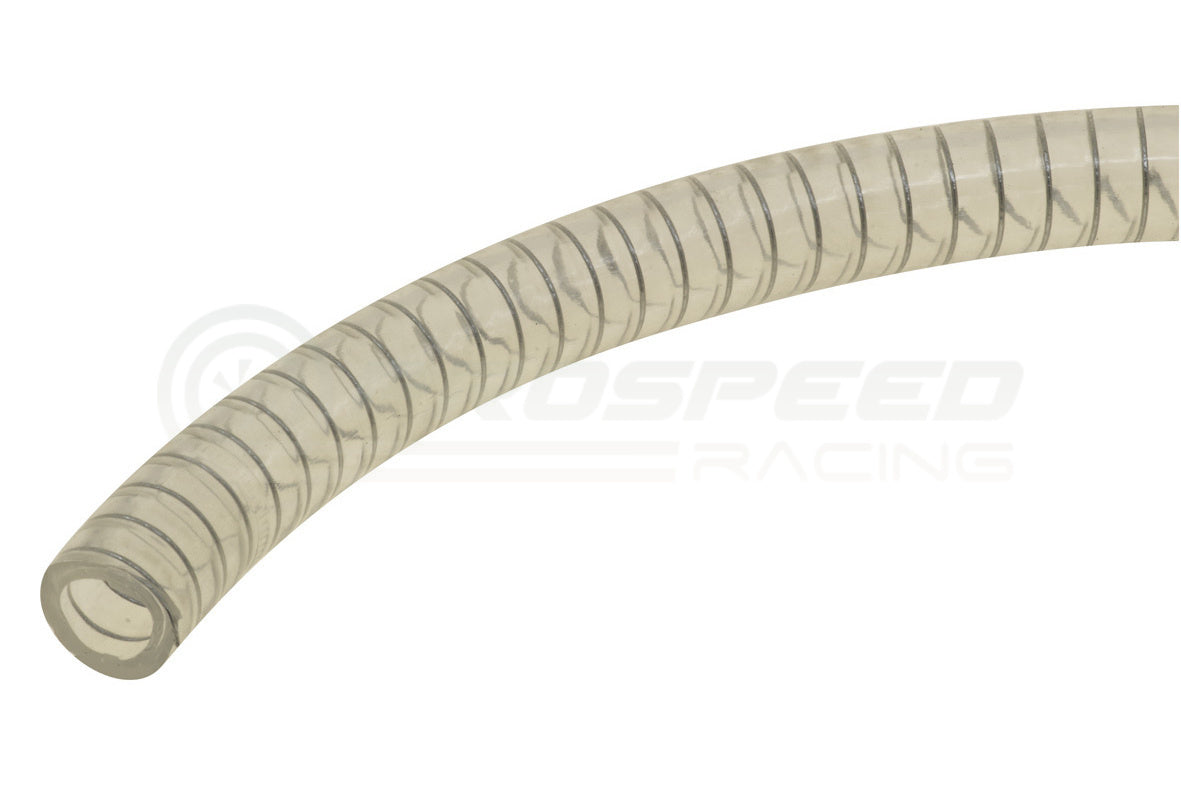 Raceworks Reinforced Clear PVC Breather Hose