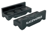 Raceworks Billet Aluminium Vice Jaws Black RWT-002BK | Pro Speed Racing