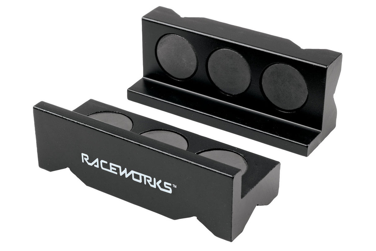 Raceworks Billet Aluminium Vice Jaws Black