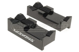 Raceworks Premium Billet Aluminium Vice Jaws (Black) RWT-028BK | Pro Speed Racing