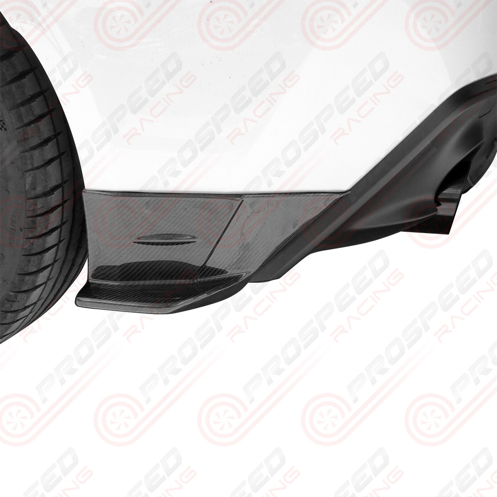 PSR STI Style Carbon Fibre Rear Spats - OPEN BOX