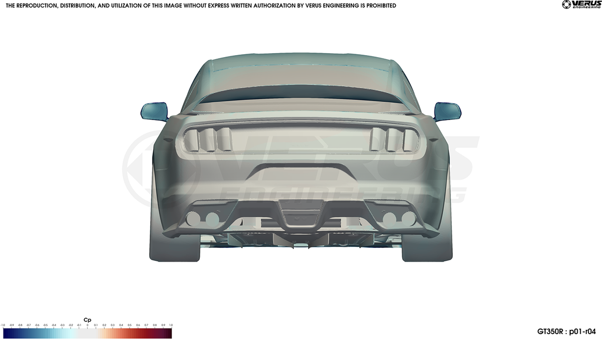 Verus Engineering Rear Diffuser Strake Kit