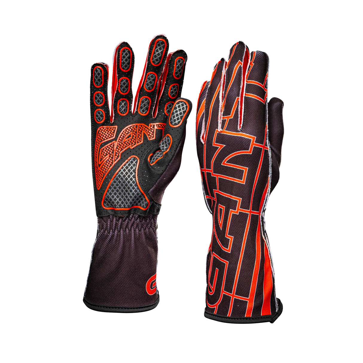 GNT Motorsport Sim Racing Gloves - Red Crossover