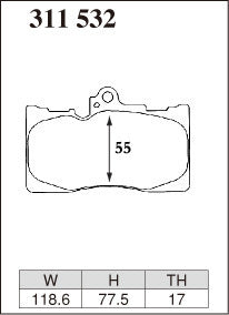 Dixcel S Type Brake Pads