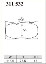 Dixcel S Type Brake Pads