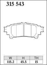 Dixcel S Type Brake Pads