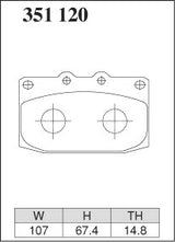 Dixcel S Type Brake Pads