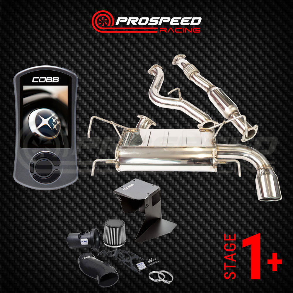 Stage 1+ Pack: Cobb Accessport/SF Intake/Invidia Q300 Cat Back - Subaru WRX 08-10 (Hatch) | PSR