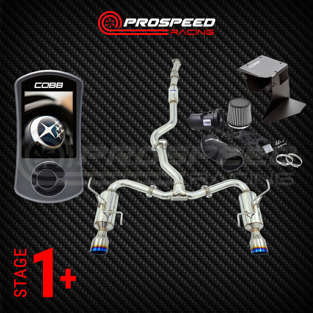 Stage 1+ Pack: Cobb Accessport/SF Intake/Invidia R400 Cat Back - Subaru WRX 08-10 (Sedan) | PSR