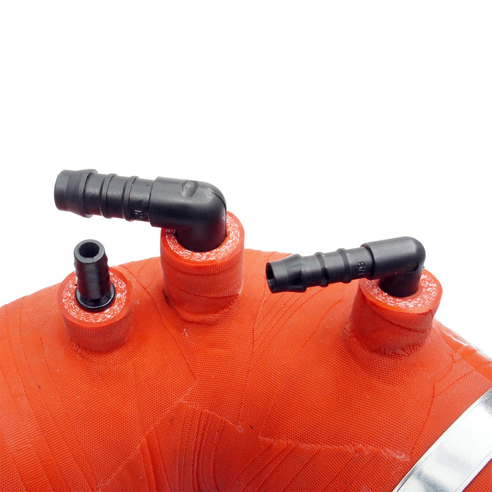 AVO Silicone Turbo Inlet Red Type-RA Style