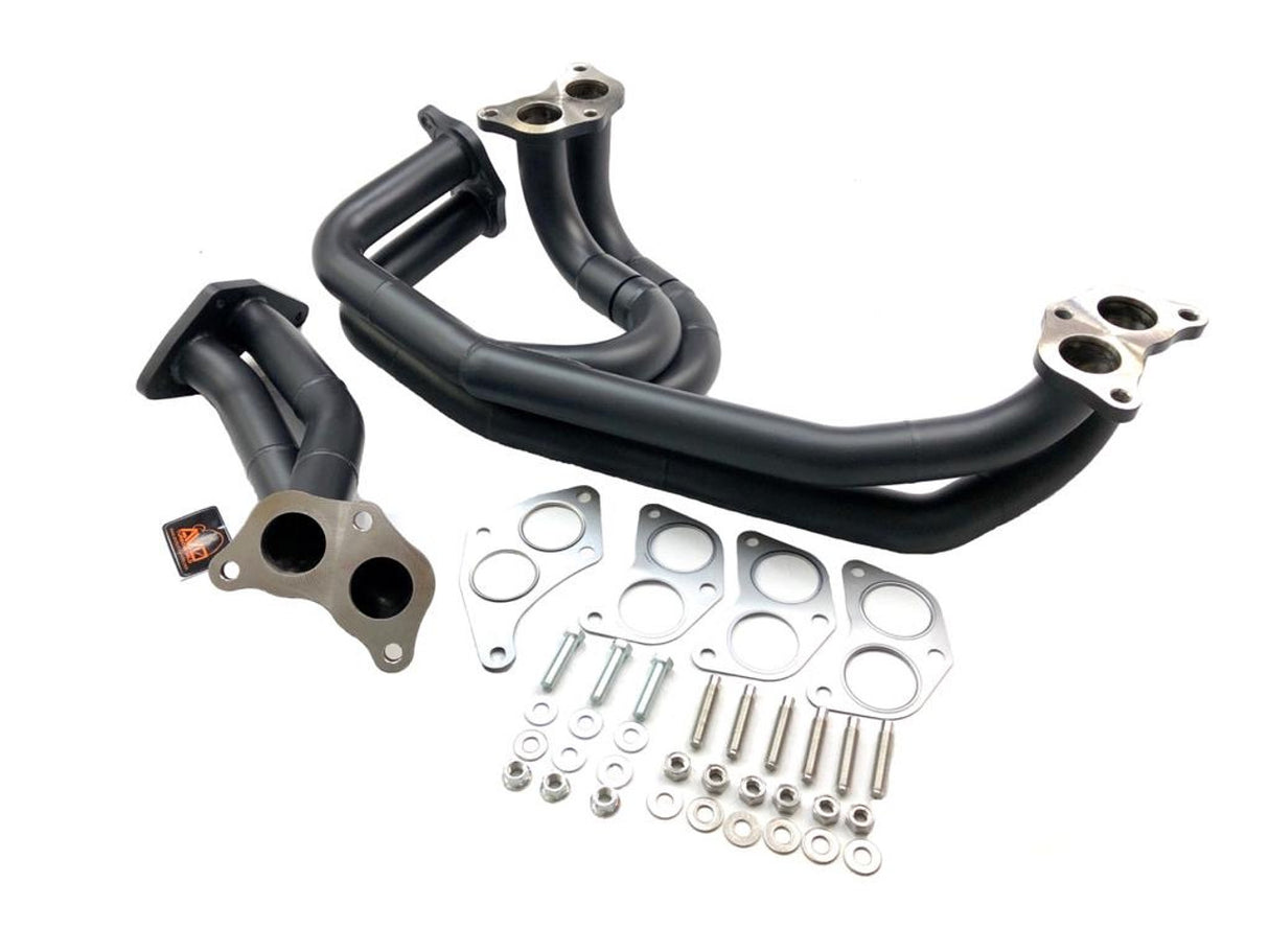 AVO Equal Length Twin Scroll Headers Ceramic Coated