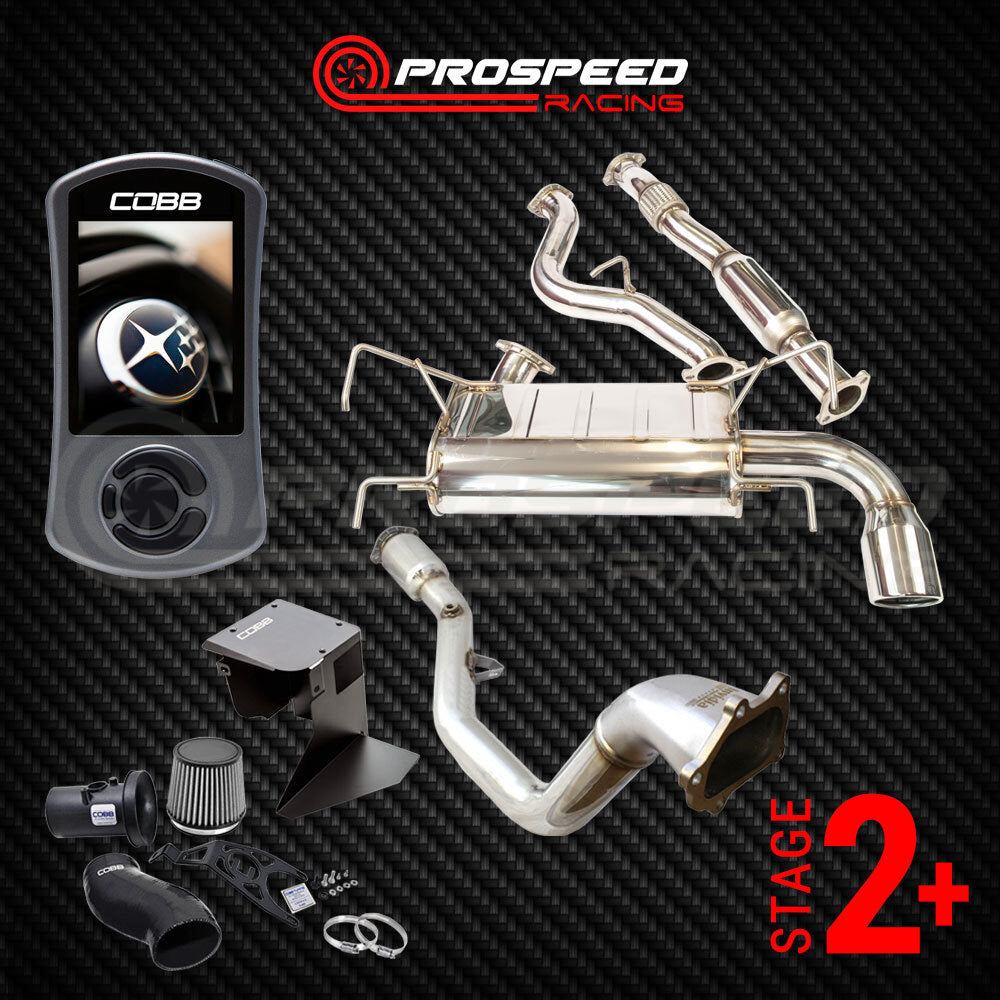 Stage 2+ Pack: Cobb Accessport/SF Intake/Invidia Q300 Turbo Back - Subaru WRX 08-10 (Hatch) | PSR