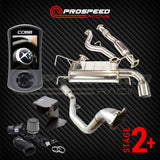 Stage 2+ Pack: Cobb Accessport/SF Intake/Invidia Q300 Turbo Back - Subaru WRX 08-10 (Hatch) | PSR
