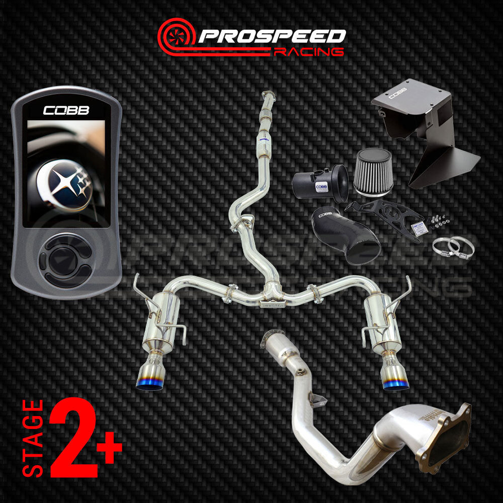 Stage 2+ Pack: Cobb Accessport/SF Intake/Invidia R400 Turbo Back - Subaru WRX 08-10 (Sedan) | PSR