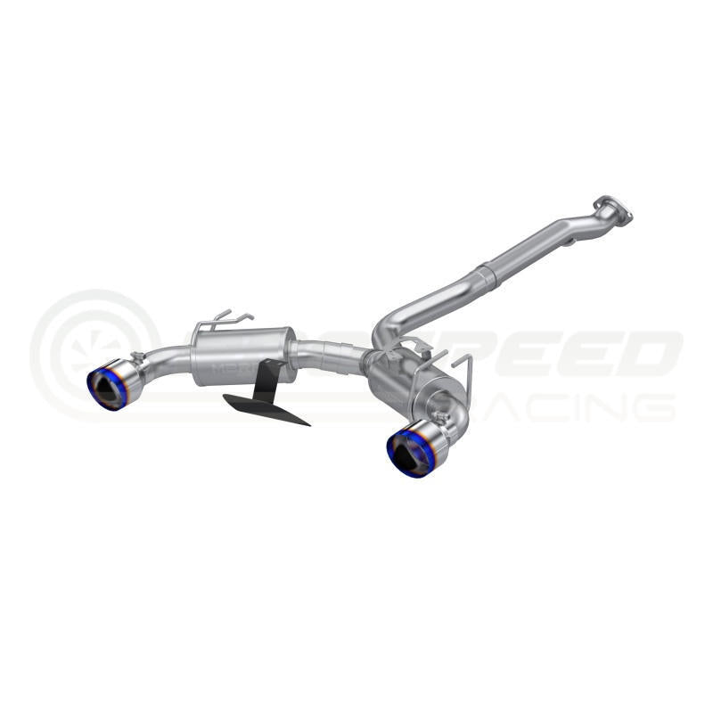 MBRP 3" Cat Back Exhaust w/Dual Split Burnt Blue Tips Toyota GR Corolla GZEA14R 23+ S43023BE | PSR