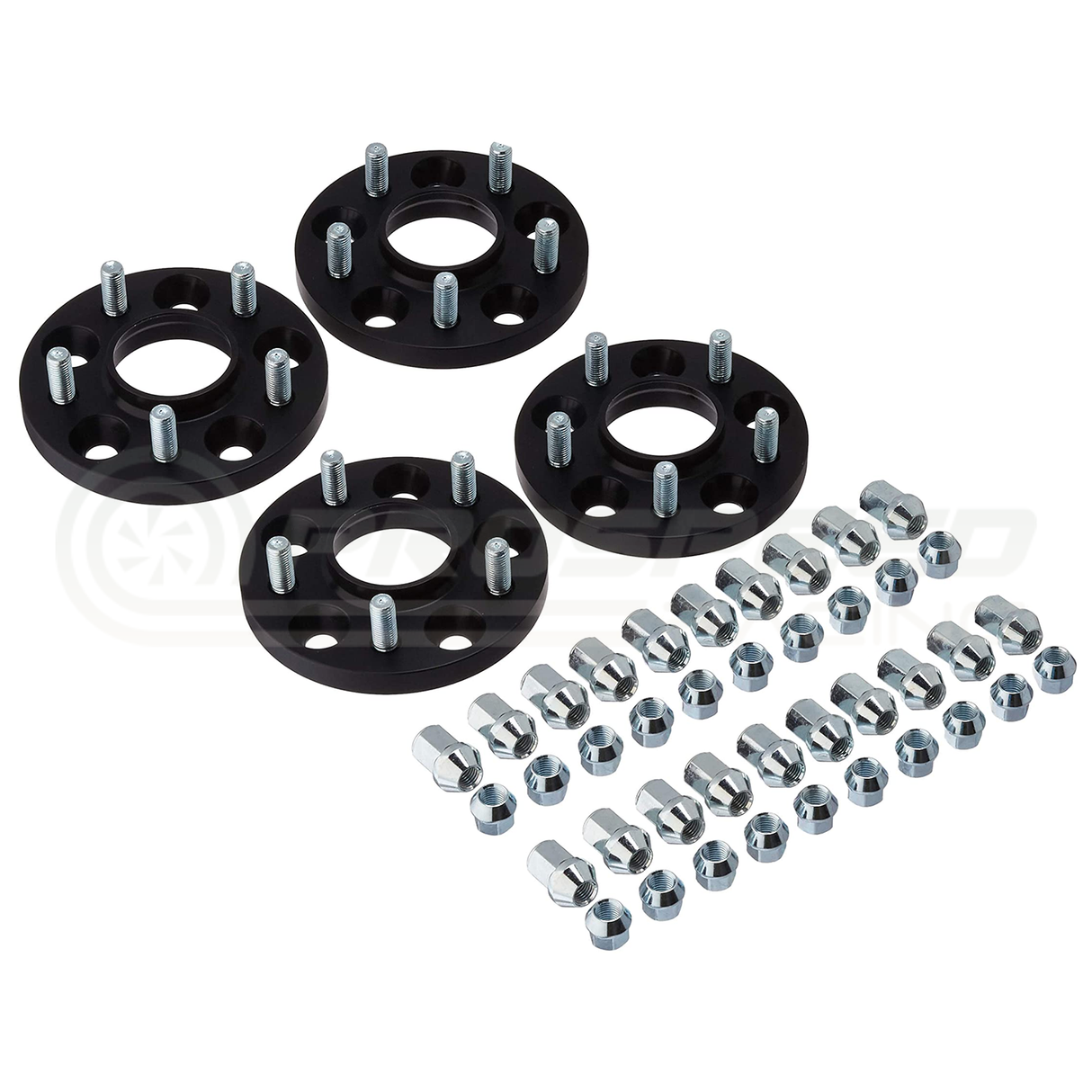 Eibach Front/Rear Pro-Spacer Kit 15mm Black Ford Focus ST LW/LZ 13-18/Focus RS LZ 16-17 S90-4-15-005