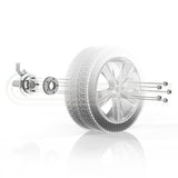 Eibach 12mm Slip On Hub Centric Pro Spacer Kit w/Studs