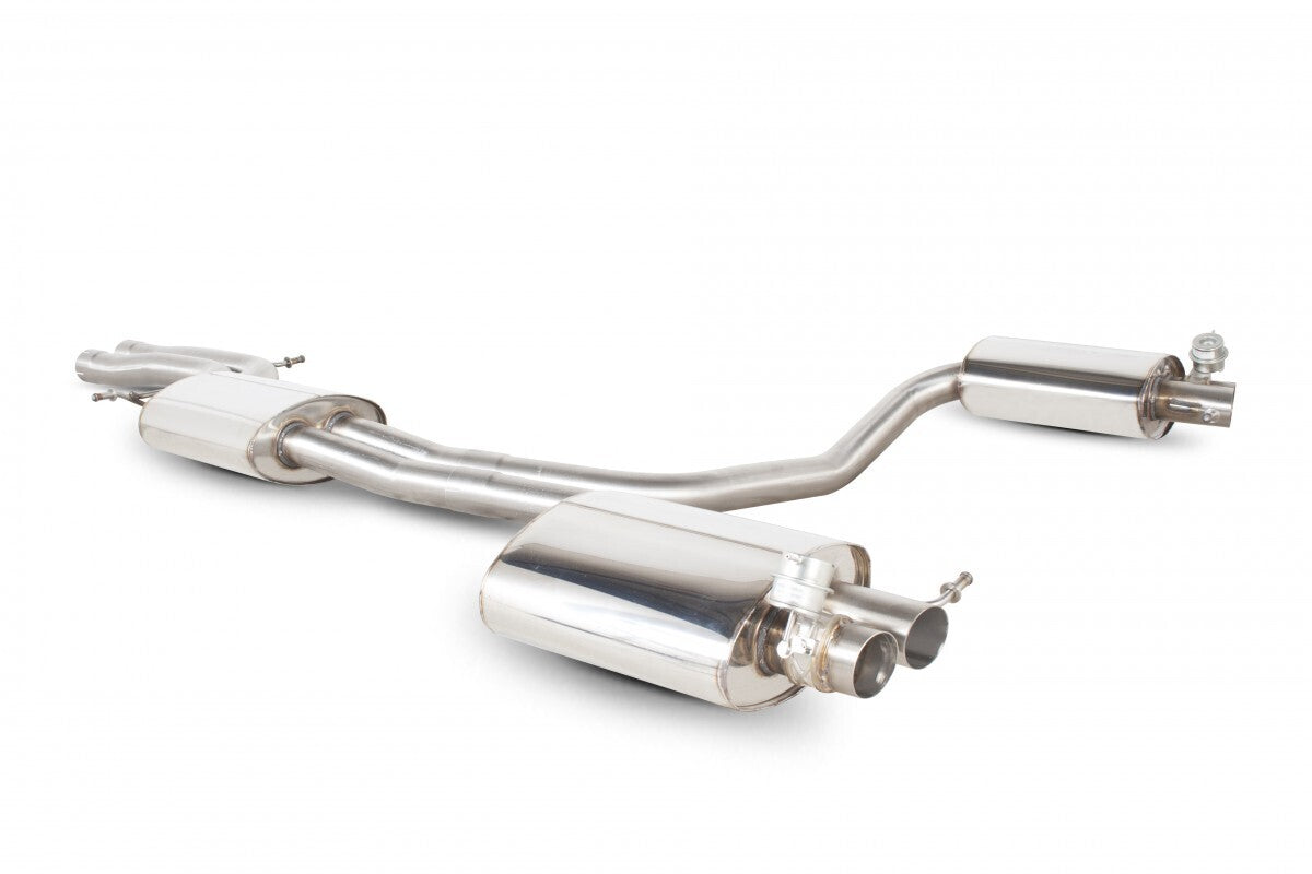 Scorpion Exhausts Valved Half Exhaust - Audi RS4 B8 12-15/RS5 8T SAU048 | Pro Speed Racing