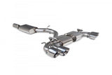 Scorpion Resonated Valved Cat Back Exhaust System w/Daytona Tips - Audi S3 8Y SAU093