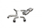 Scorpion Exhausts Non-Resonated Cat Back Exhaust w/Polished Tips - Audi TT Mk2 8J (2.0 TFSI FWD) SAU