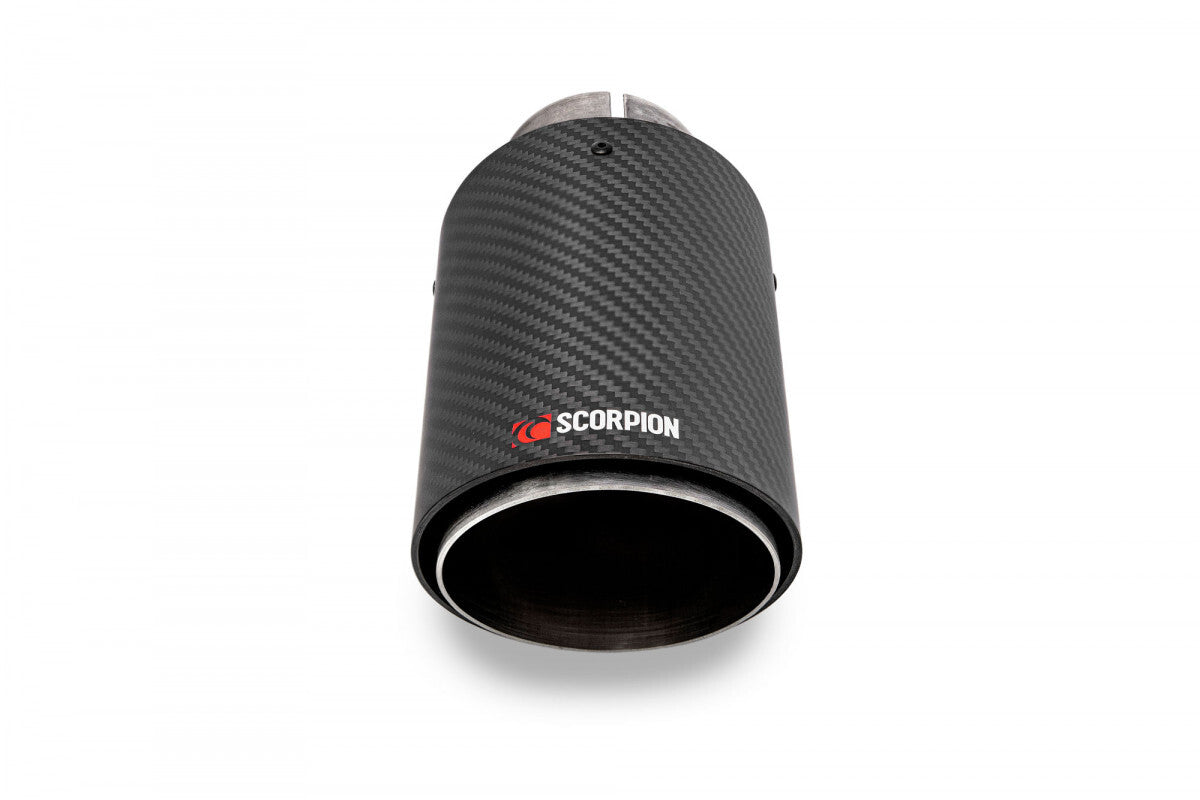 Scorpion Non-Resonated Valved Cat Back Exhaust System w/Ascari Tips