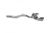 Scorpion Non-Resonated Valved Cat Back Exhaust System w/Daytona Tips