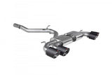 Scorpion Non-Resonated Non-Valved Cat Back Exhaust System w/Ascari Tips